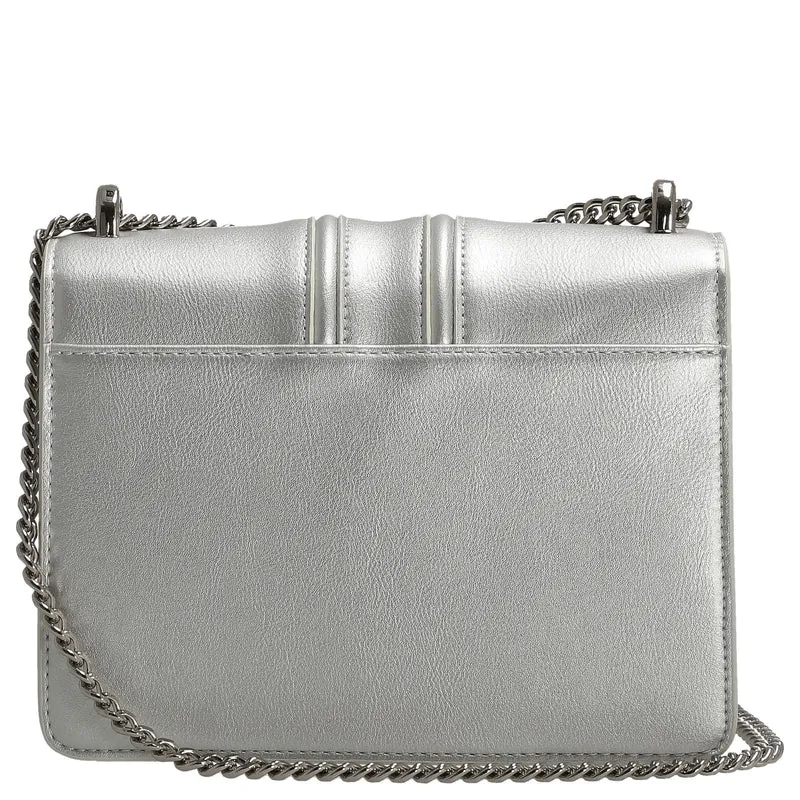 Seidenfelt Roros - Schultertasche 21 cm (silver)