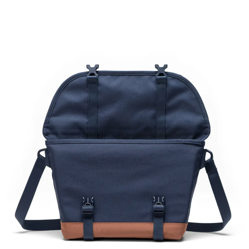 Herschel Cove Messenger - Umhängetasche S 36 cm (navy/saddle brown)