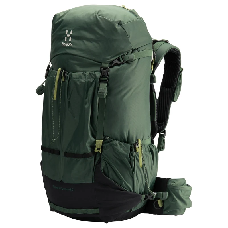 Haglöfs Rugged Mountain 60 - Trekkingrucksack 75 cm (fjell green/true black)