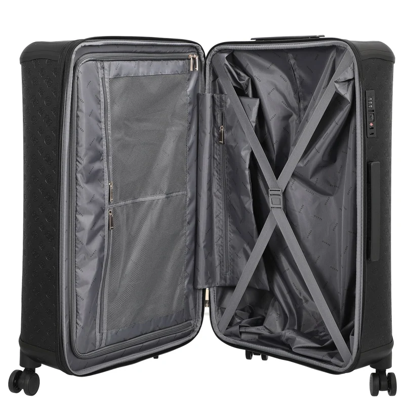 Guess Wilder 28 IN - 4-Rollen-Trolley L 77 cm erw. (black)