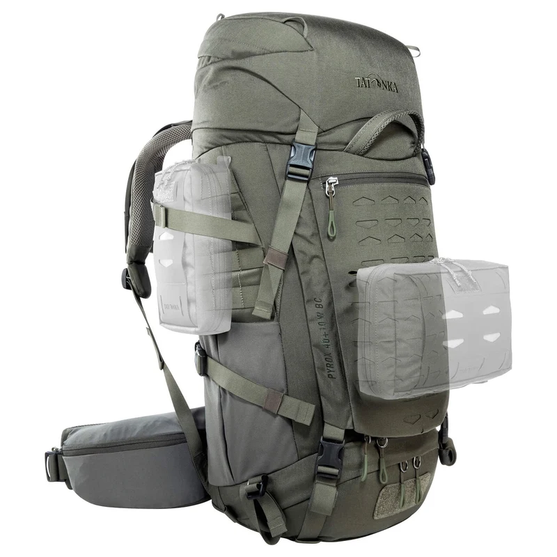 Tatonka Pyrox 40+10 Women BC - Trekkingrucksack 70 cm erw. (stone grey olive)