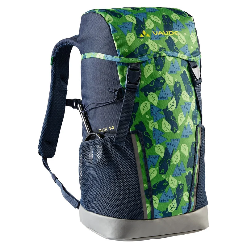 Vaude Puck 14 - Jr. Rucksack 44 cm (parrot green/eclipse)