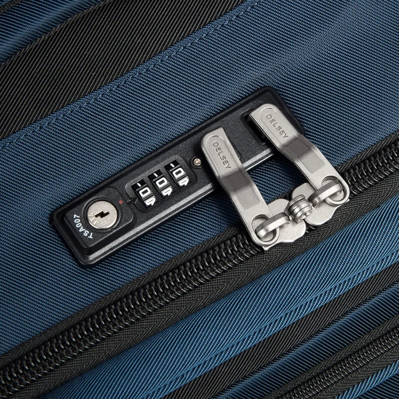 Delsey Paris Sky Max 2.0 - 4-Rollen-Trolley 68 cm (blau)