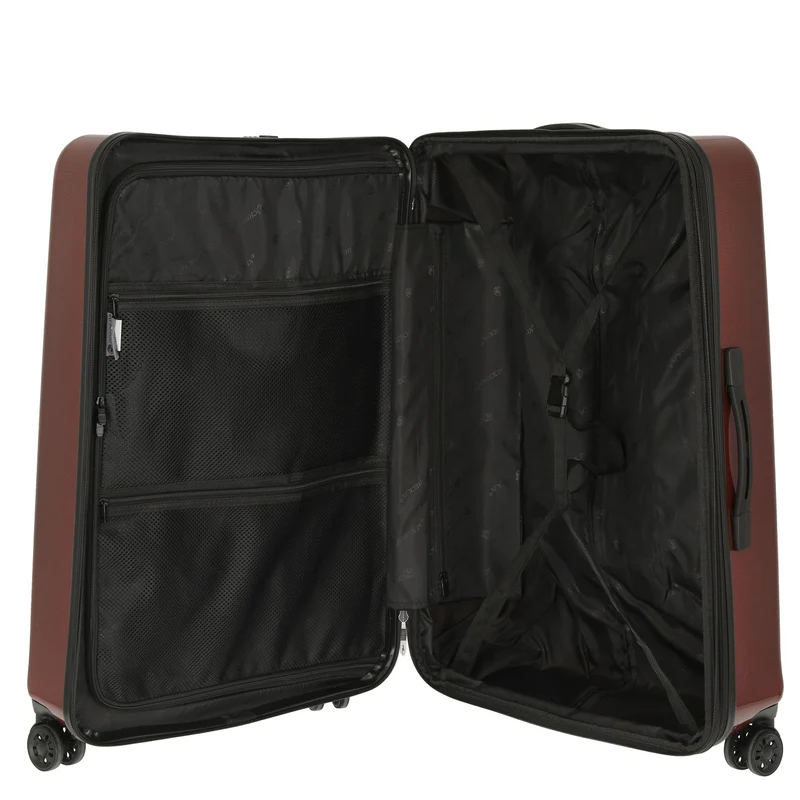 CHECK.IN London 2.0 Trolley-Set 3tlg. (carbon rot)