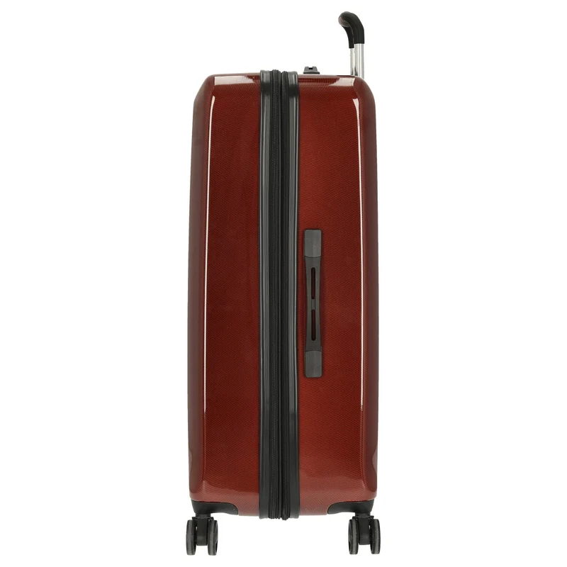 CHECK.IN London 2.0 - 4-Rollen-Trolley 75 cm (carbon rot)