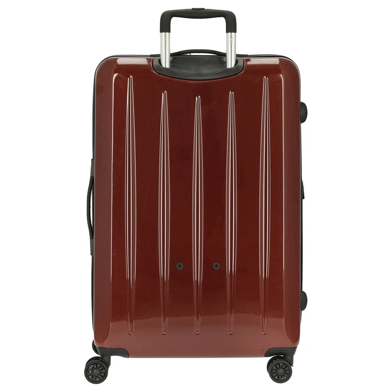 CHECK.IN London 2.0 - 4-Rollen-Trolley 75 cm (carbon rot)