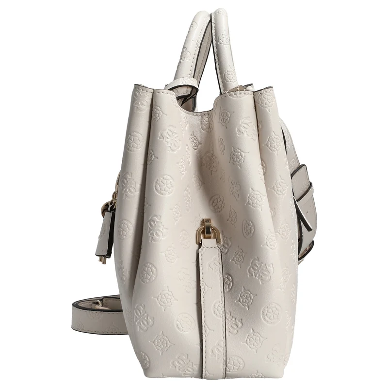 Guess Phoebe - Henkeltasche 33 cm (off white logo)
