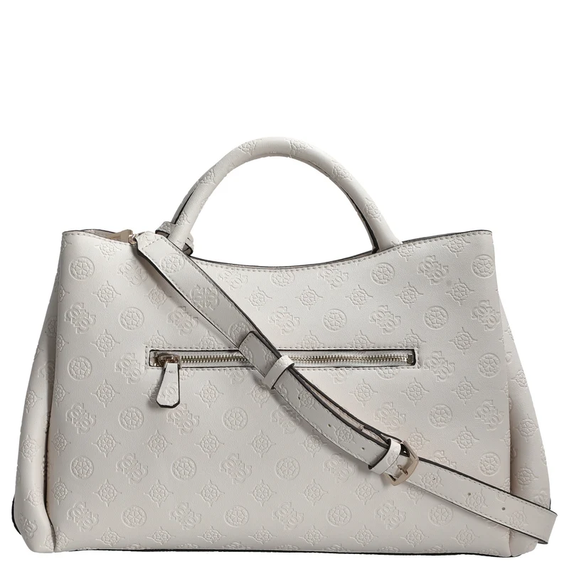 Guess Phoebe - Henkeltasche 33 cm (off white logo)