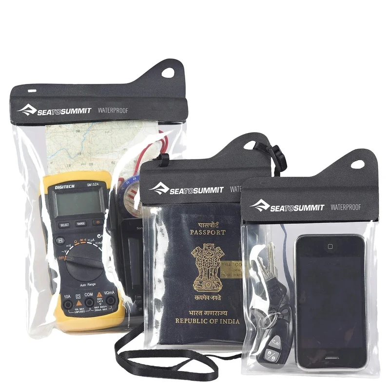 Sea to Summit TPU Accessory Case Small - wasserdichte Zubehörtasche S (black)