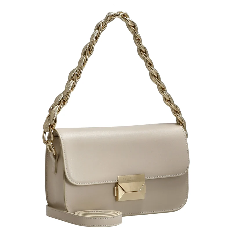 Seidenfelt Hallila Boxy Crossbag - Schultertasche 21 cm (beige)