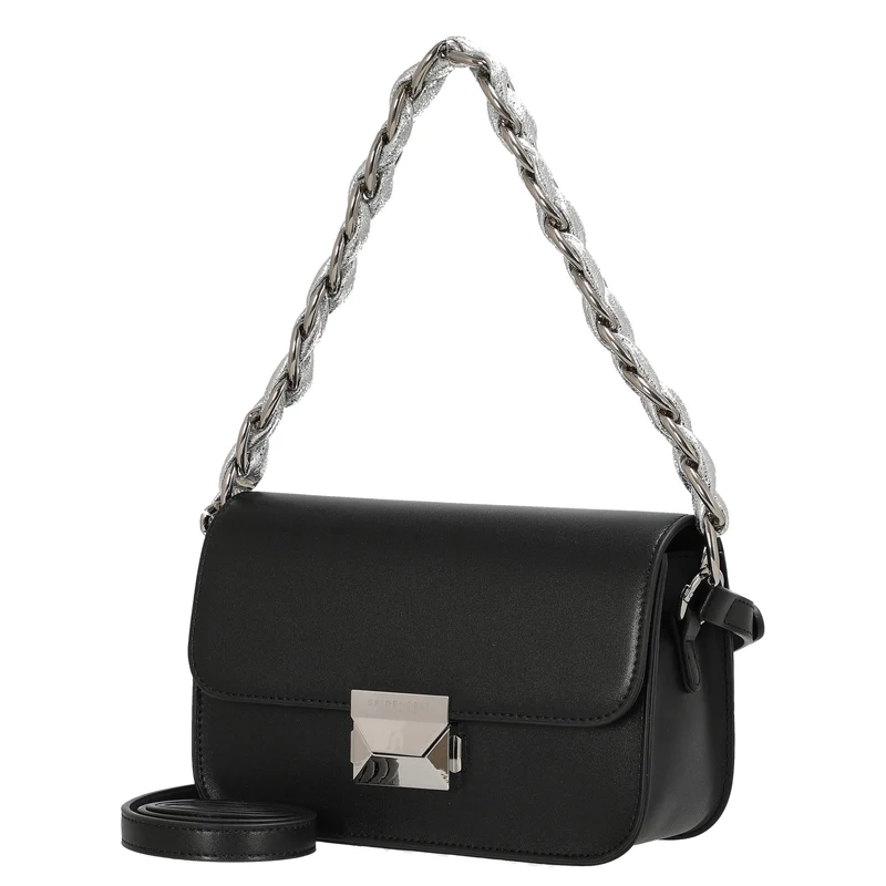 Seidenfelt Hallila Boxy Crossbag - Schultertasche 21 cm (black)