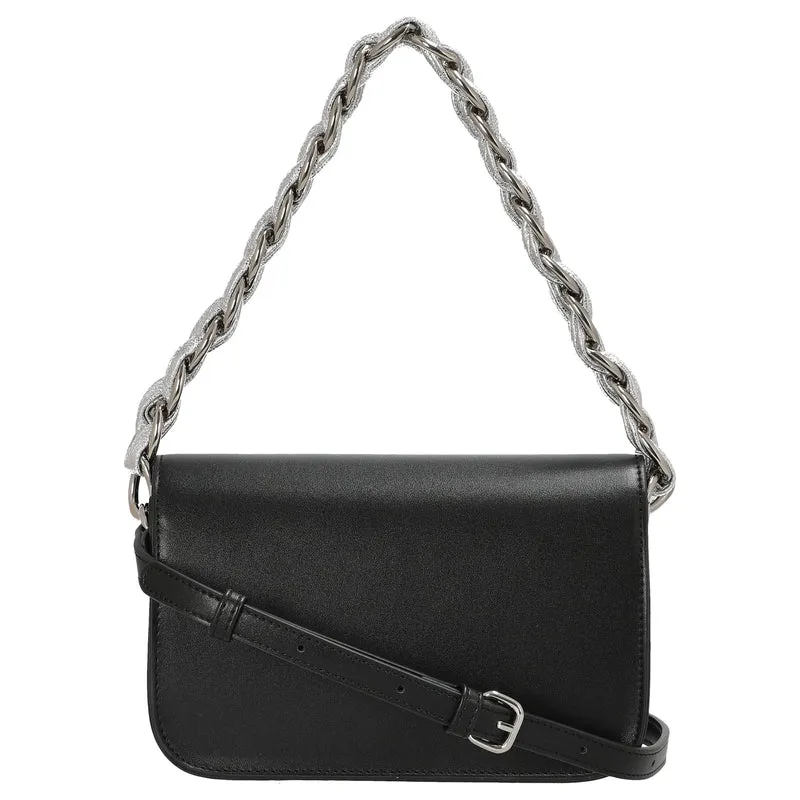 Seidenfelt Hallila Boxy Crossbag - Schultertasche 21 cm (black)
