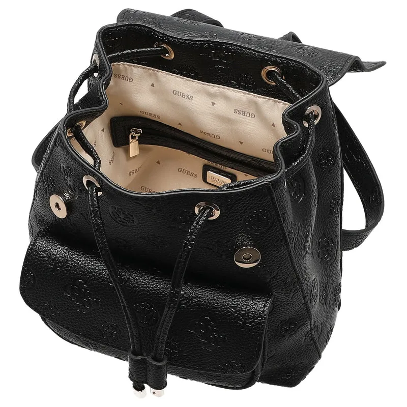 Guess Cresidia II SML - Rucksack (black logo)