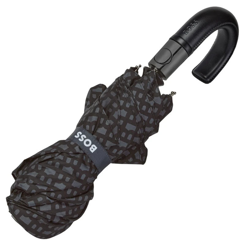 BOSS Monogramme - Regenschirm 103 cm (dark grey)