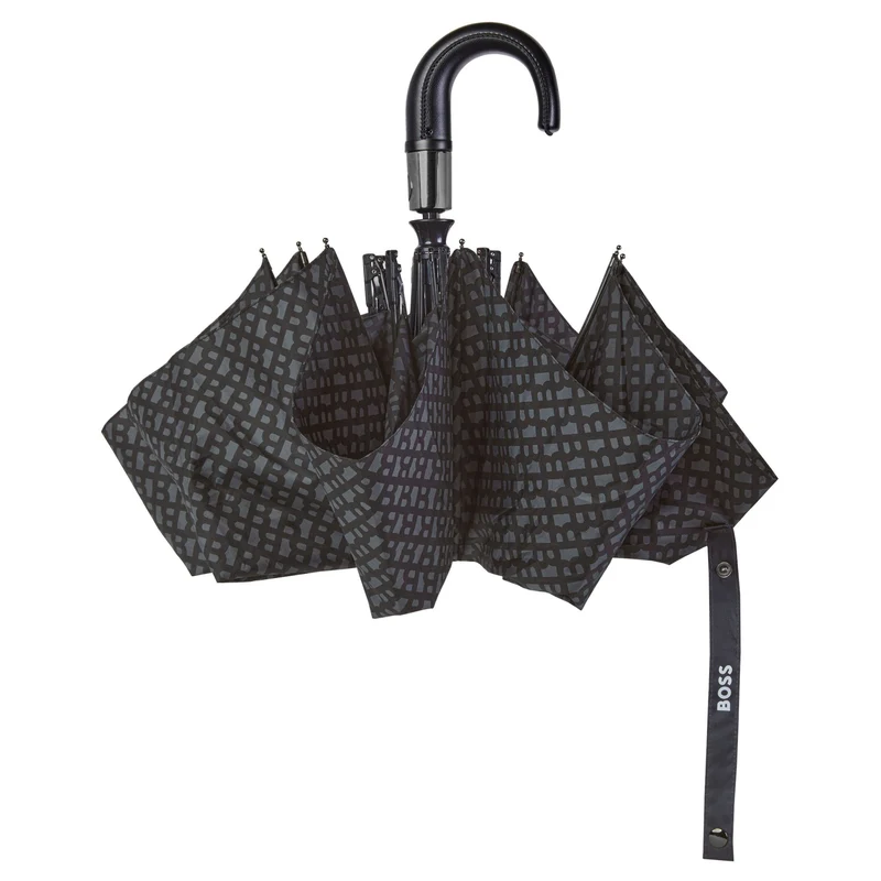 BOSS Monogramme - Regenschirm 103 cm (dark grey)