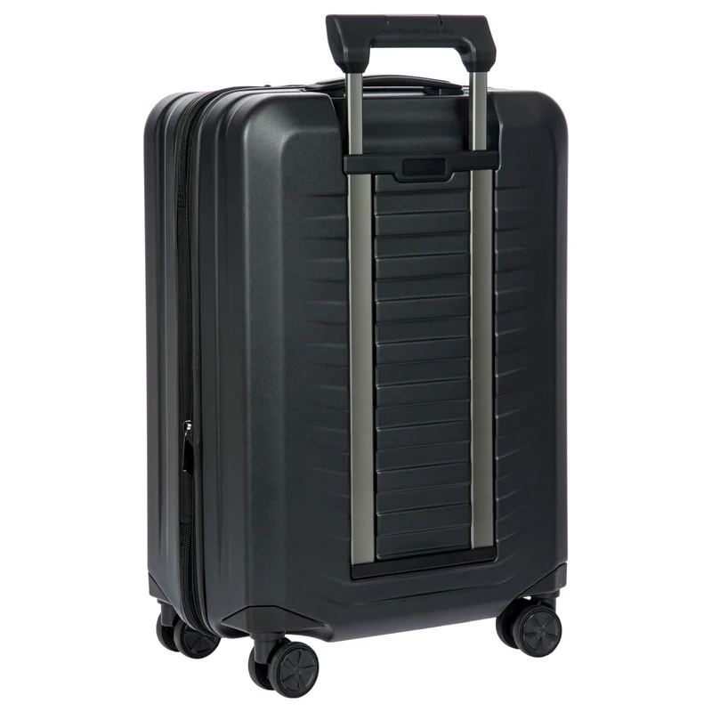 Porsche Design Roadster Hardcase - 4-Rollen-Kabinentrolley mit Vortasche S 55 cm (black matt)