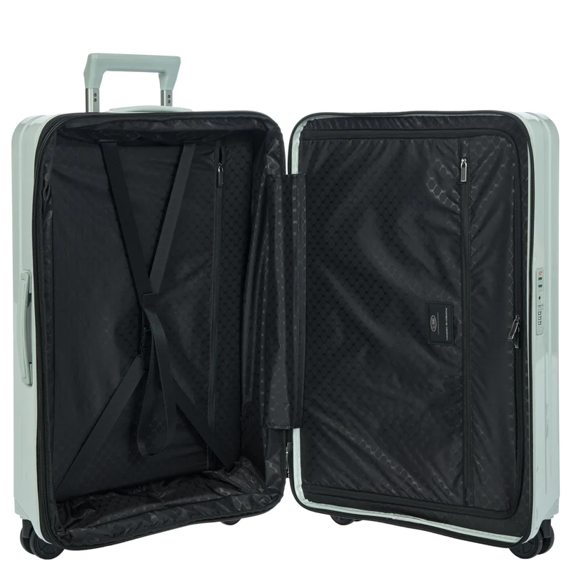 Porsche Design Roadster Hardcase - 4-Rollen-Trolley M 69 cm erw. (chalk shiny)