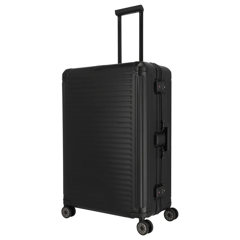 Travelite Next - 4-Rollen-Trolley L 77 cm (black)