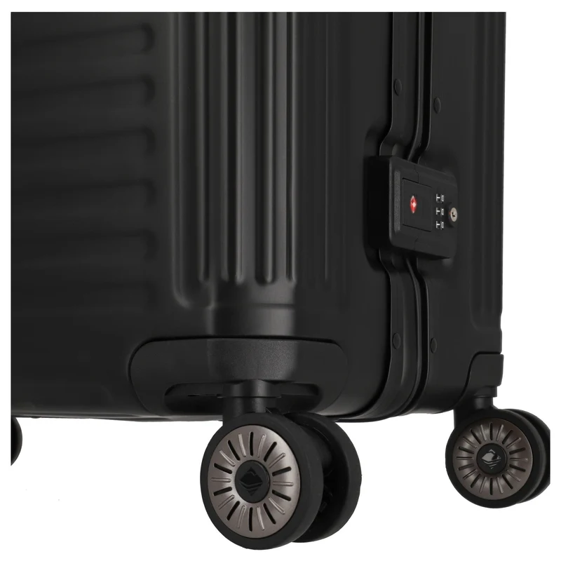 Travelite Next - 4-Rollen-Trolley L 77 cm (black)