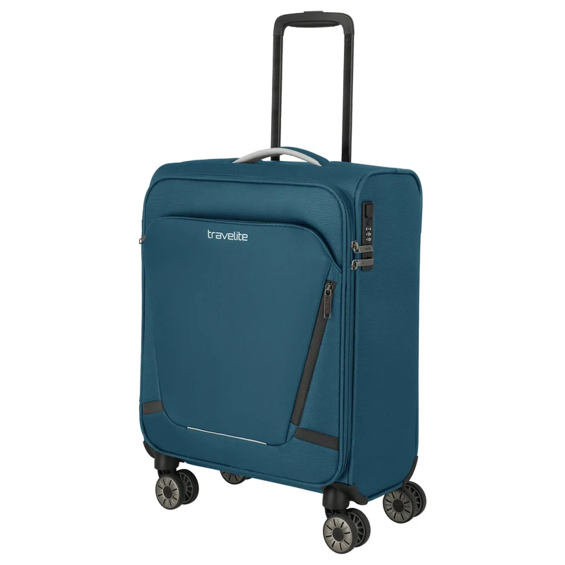 Travelite Jetpack Multi Light - 4-Rollen-Trolley S 55 cm (petrol)
