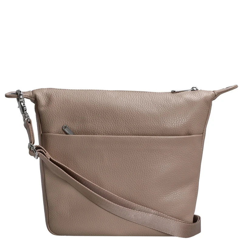 Mandarina Duck Mellow Leather - Schultertasche 28 cm (warm taupe)