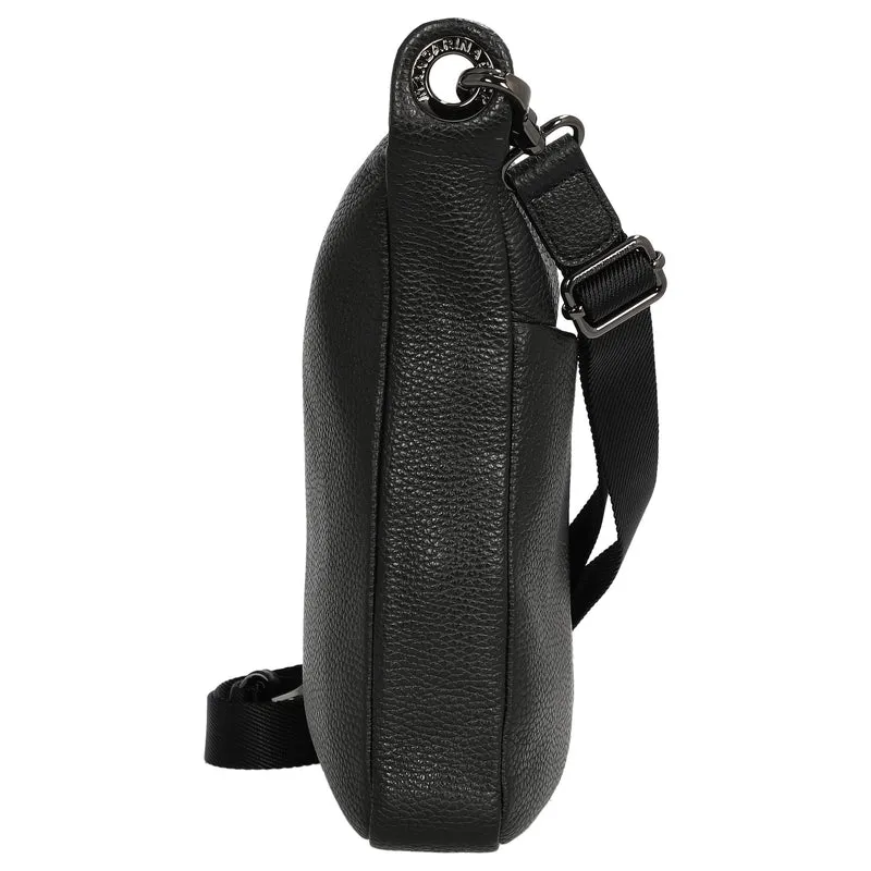 Mandarina Duck Mellow Leather - Schultertasche 28 cm (nero)