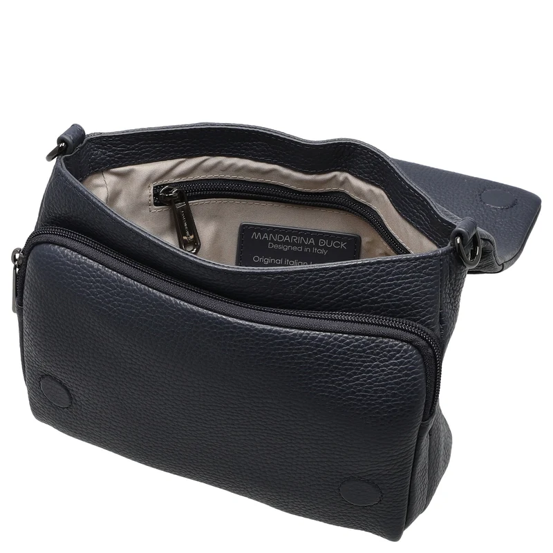 Mandarina Duck Mellow Leather - Umhängetasche 22 cm (dress blue)