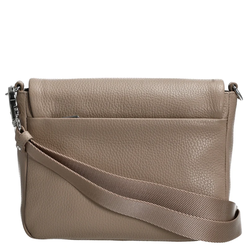 Mandarina Duck Mellow Leather - Umhängetasche 22 cm (warm taupe)