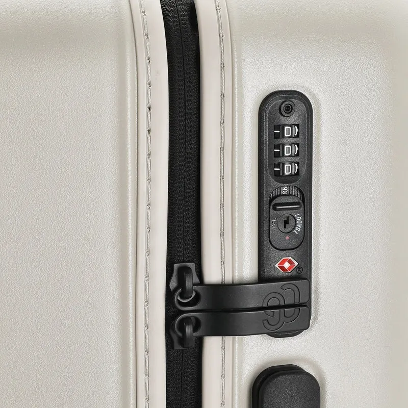 NINETYGO Touch - 4-Rollen-Kabinentrolley S 55 cm (weiß)