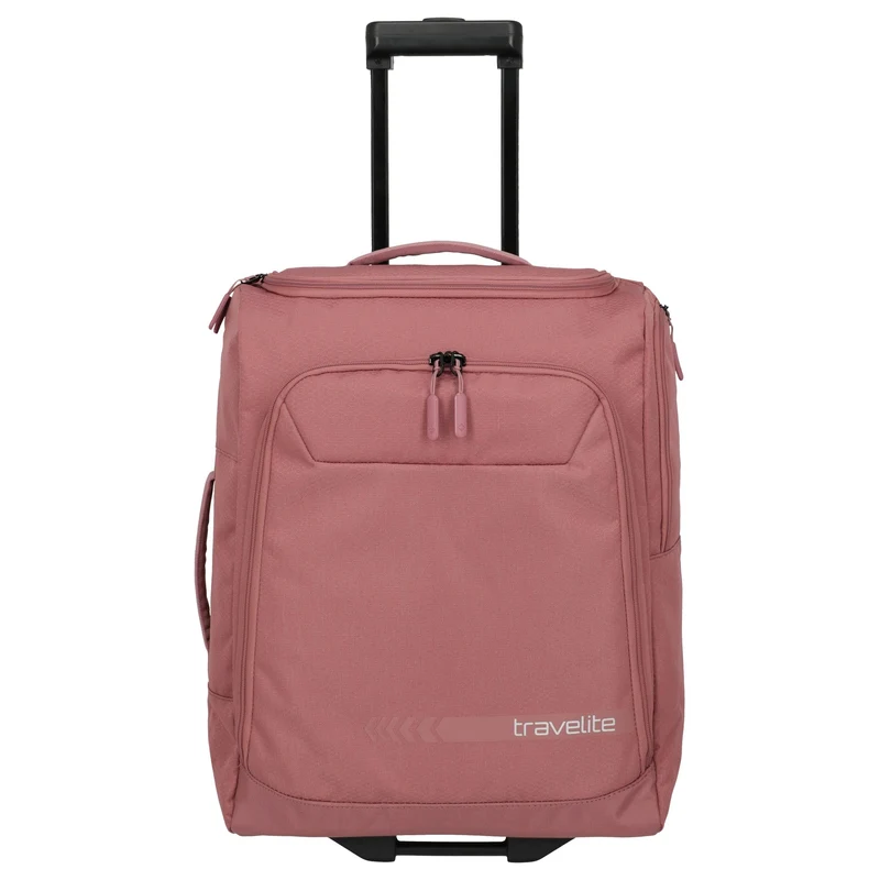 Travelite Kick Off - Rollenreisetasche S 55 cm (rose)