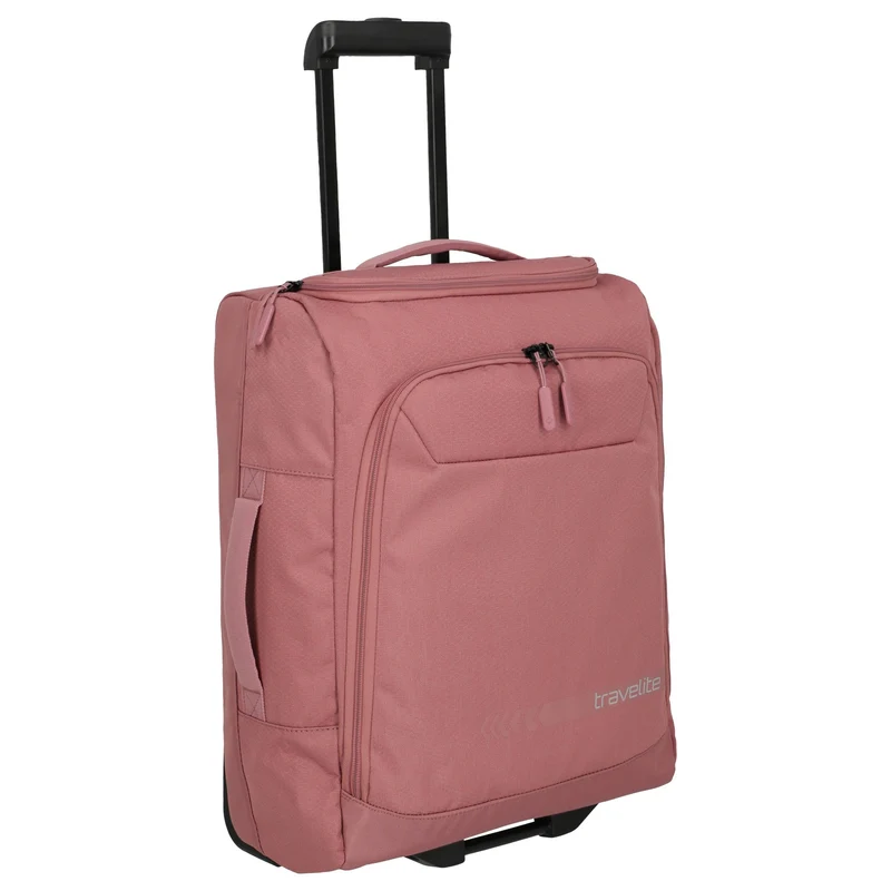 Travelite Kick Off - Rollenreisetasche S 55 cm (rose)