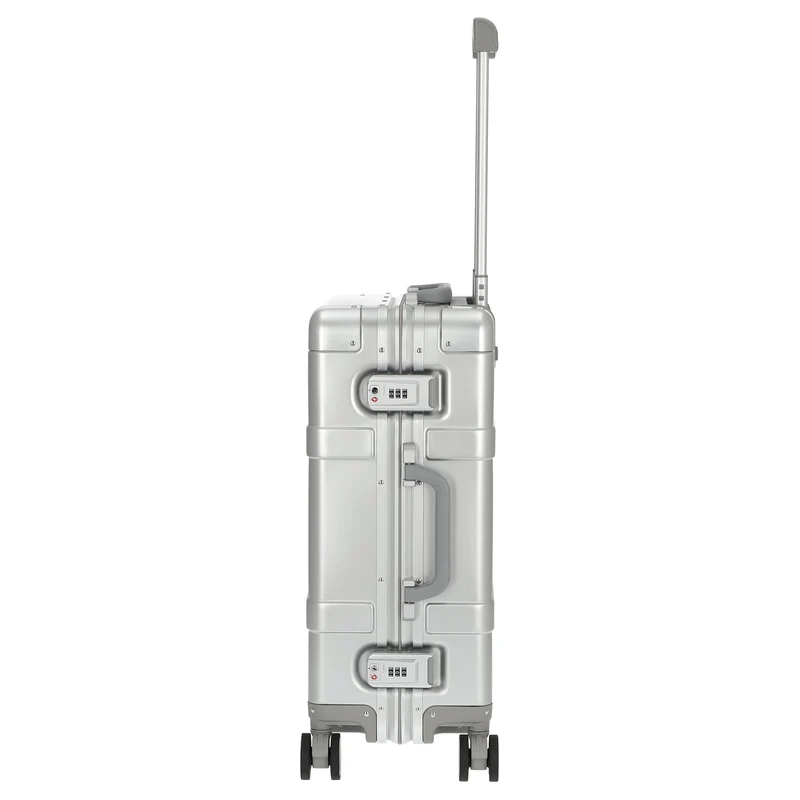 NINETYGO Metal - 4-Rollen-Kabinentrolley S 55 cm (silber)