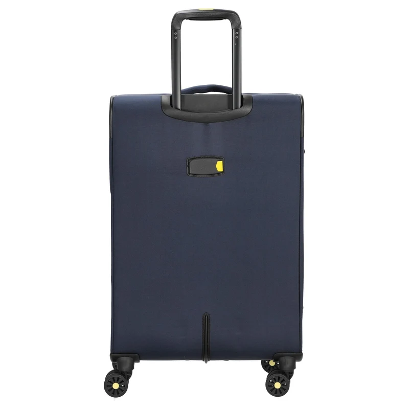 D&N Travel Line 9704 - 4-Rollen-Trolley M 68 cm erw. (dark blue)
