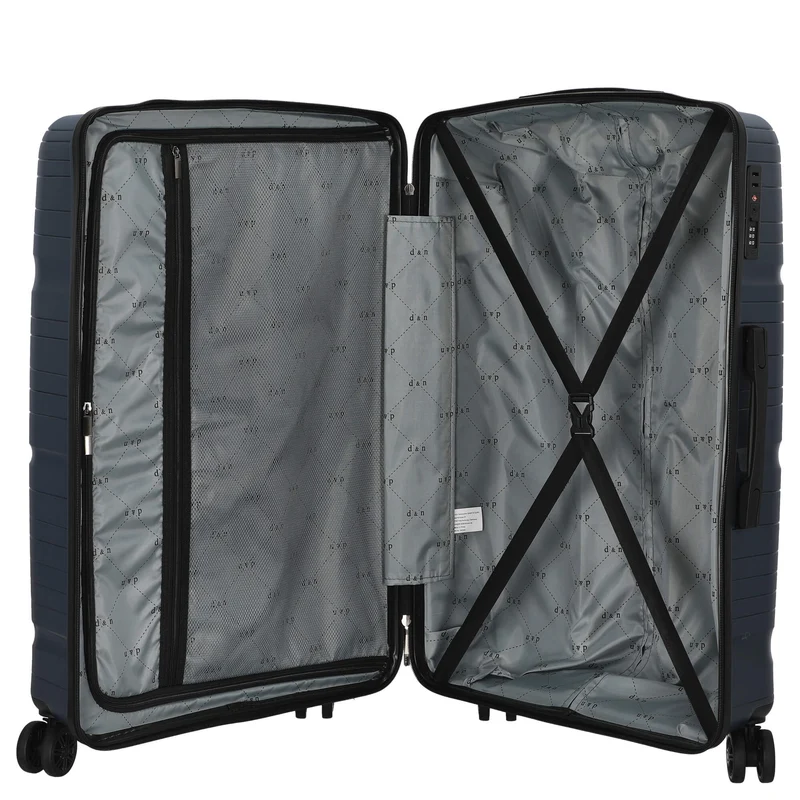D&N Travel Line 4300 - Trolley-Set 3tlg. (dunkelblau)