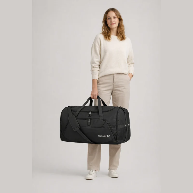 Travelite Kick Off - Freizeittasche XL 70 cm (schwarz)