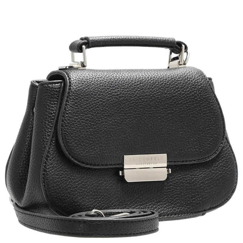 Seidenfelt Bjuv - Henkeltasche S 21 cm (black)