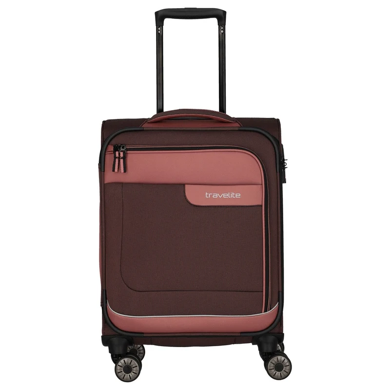 Travelite Viia - 4-Rollen-Kabinentrolley S 55 cm (Frühlingsrose)