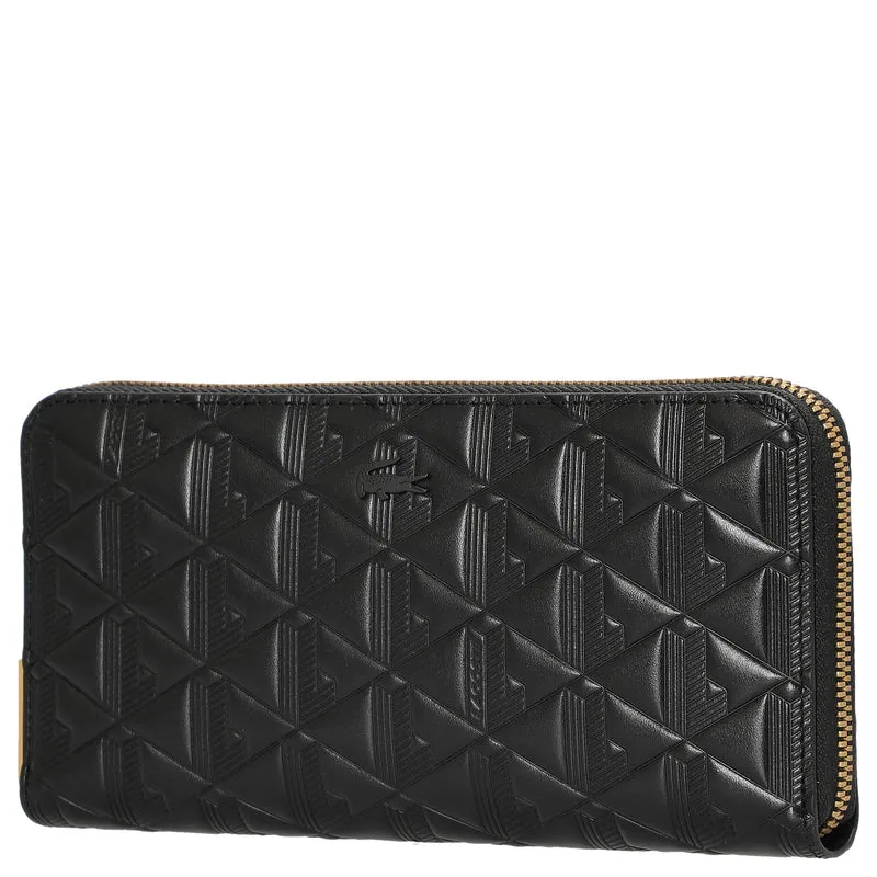 Lacoste Maheki - Geldbörse 8cc 20 cm (schwarz)