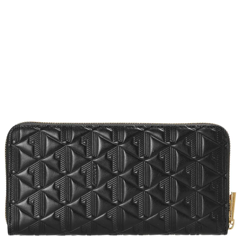 Lacoste Maheki - Geldbörse 8cc 20 cm (schwarz)