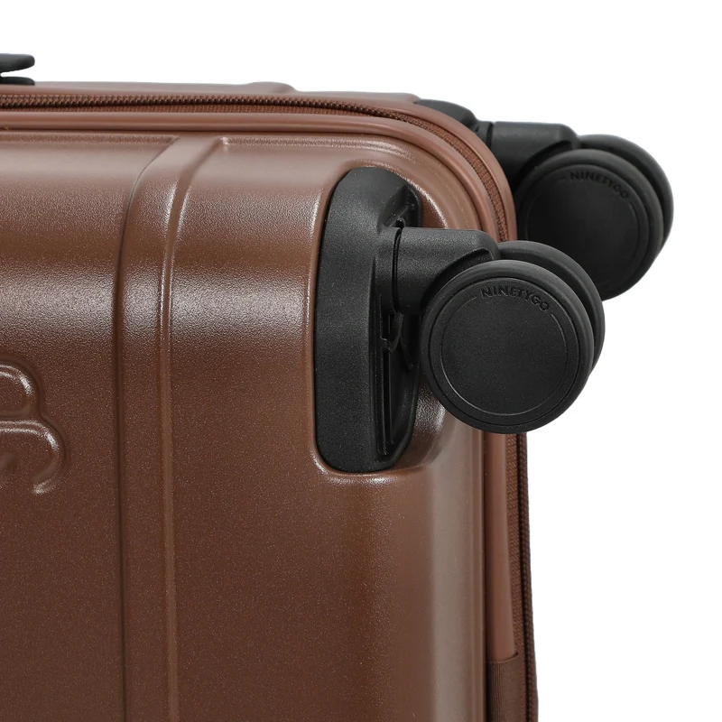 NINETYGO Modern - 4-Rollen-Kabinentrolley S 55 cm (braun)