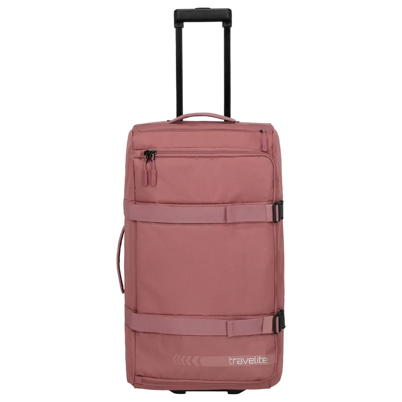 Travelite Kick Off - Rollenreisetasche L 68 cm (rose)