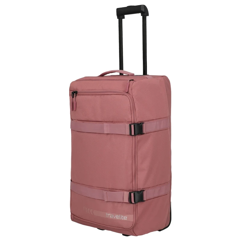 Travelite Kick Off - Rollenreisetasche L 68 cm (rose)