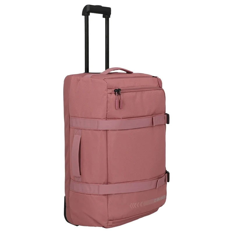 Travelite Kick Off - Rollenreisetasche L 68 cm (rose)