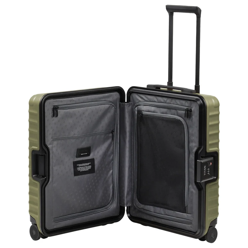 TITAN OVERSEAS - 4-Rollen-Kabinentrolley S 55/23 cm (forest green)
