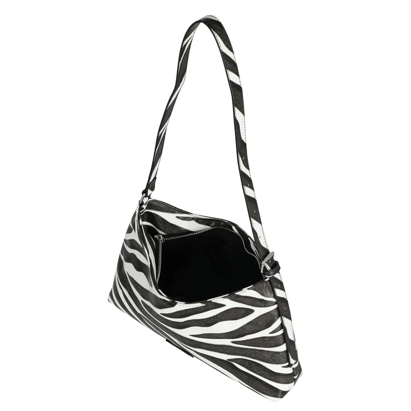 Seidenfelt Fjone - Schultertasche 32 cm (zebra)