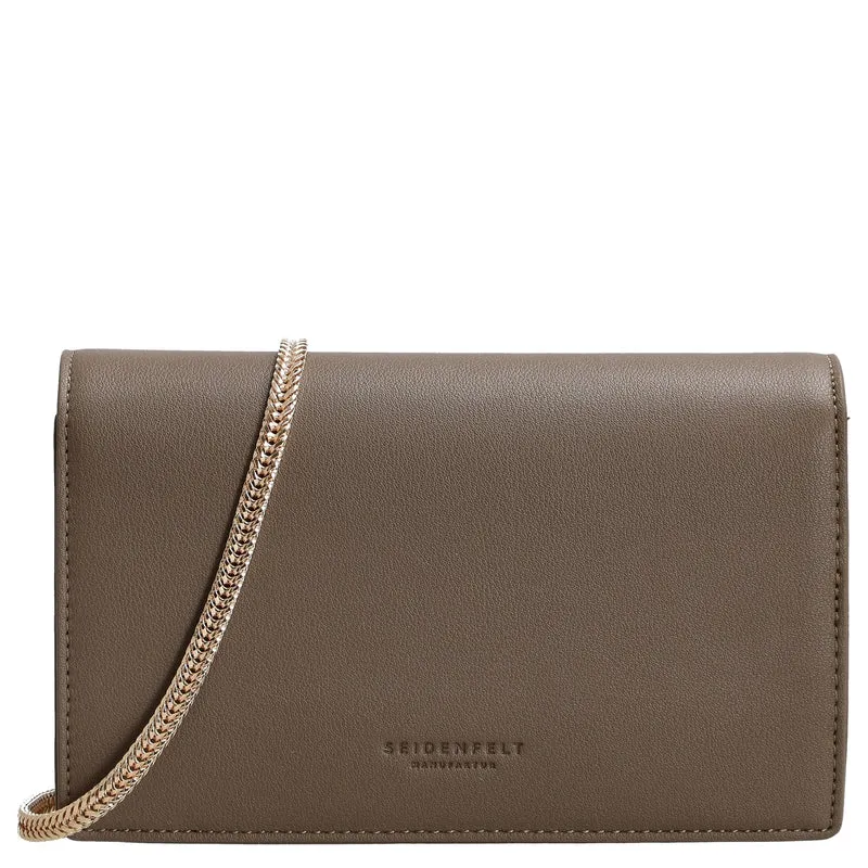 Seidenfelt Eiby - Clutch 21 cm (khaki green)