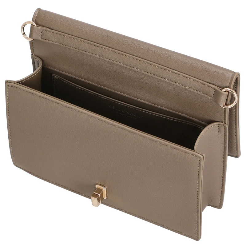 Seidenfelt Eiby - Clutch 21 cm (khaki green)