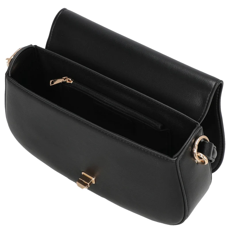 Seidenfelt Eiby - Schultertasche 24 cm (black)