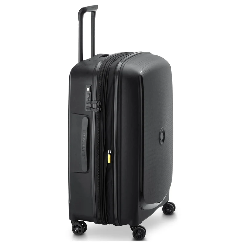 Delsey Paris Belmont Plus - 4-Rollen-Trolley 71 cm erw. (schwarz)