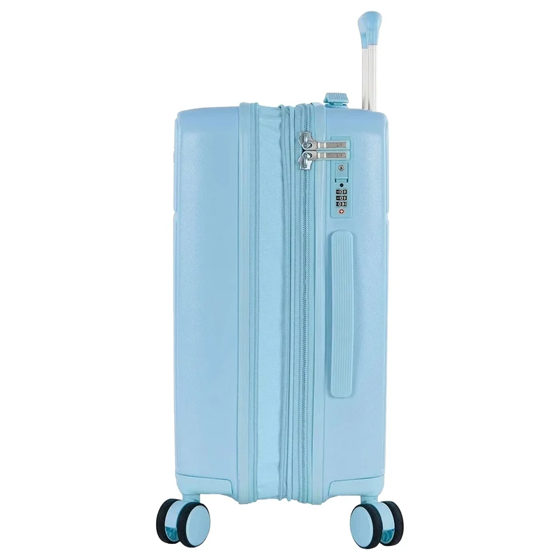 Heys Pastel - 4-Rollen-Kabinentrolley S 53 cm erw. (blue)